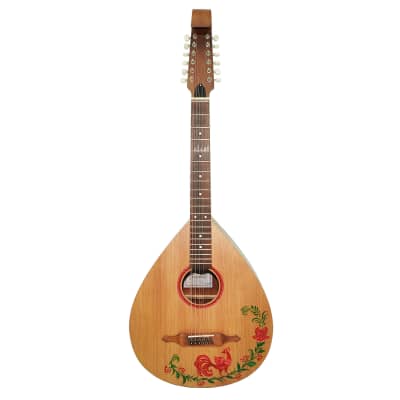 New Acoustic 12 Strings Lute Guitar Kobza Vihuela made in Ukraine Trembita Hand Painted Folk Musical Instrument image 1