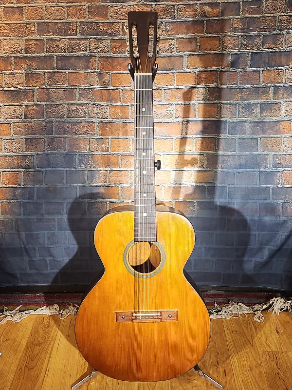 Vintage Kay Acoustic Guitar NaturalGreat SoundJust Restored Reverb