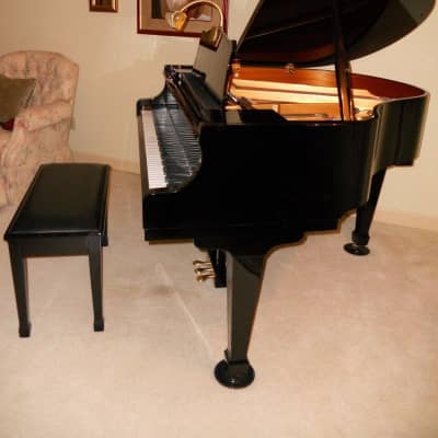 baby grand piano brand WURLETZER 2022 BLACK color