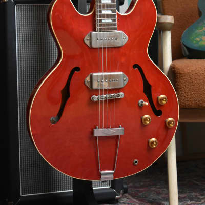 1991 Epiphone Casino Cherry Made in Japan Terada Factory, MIJ, Pre-Elitist image 9