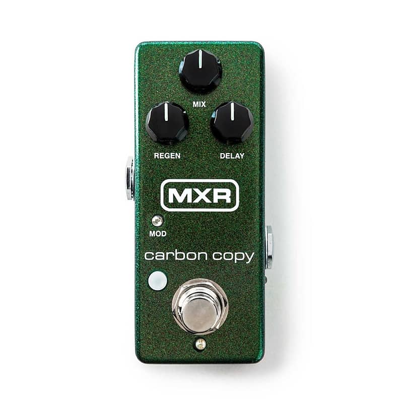 MXR Carbon Copy Mini Analog Delay Pedal M299 image 1