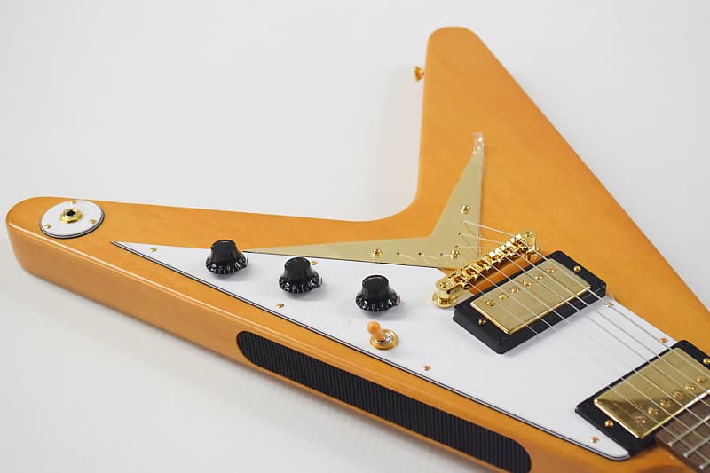 Epiphone 1958 Korina Flying V Electric Guitar - Natural | Reverb Epiphone 1958 Korina Flying V Electric Guitar - Natural | Reverb