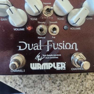 ギター Wampler Dual Fusion Wampler Dual Fusion Tom Quayle Signature Overdrive Pedal | Reverb