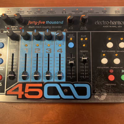Electro-Harmonix 45000 Stereo Multi-Track Looper | Reverb