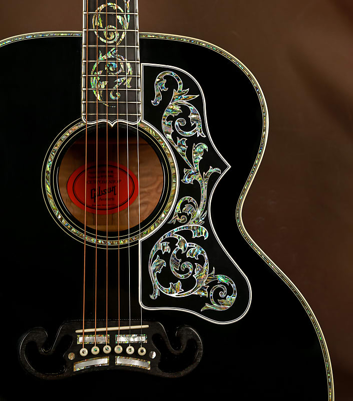 2007 Gibson SJ-200 Custom Quilt Acoustic Guitar J-200 | Reverb