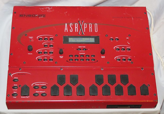 Ensoniq ASR X PRO Sampler Drum Machine - needs some tlc... image 1