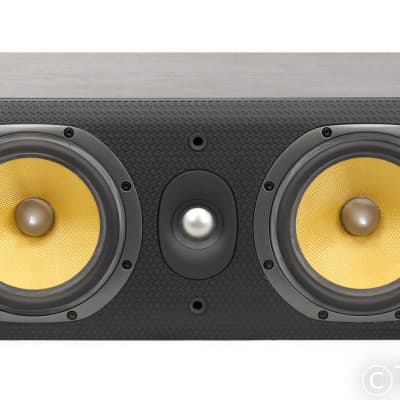B&W LCR600 S3 Center Channel Speaker; LCR-600; Series 3; Black Ash image 1
