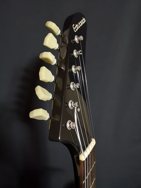 EDWARDS by ESP E-EX-120D BK Explorer type Electric Guitar