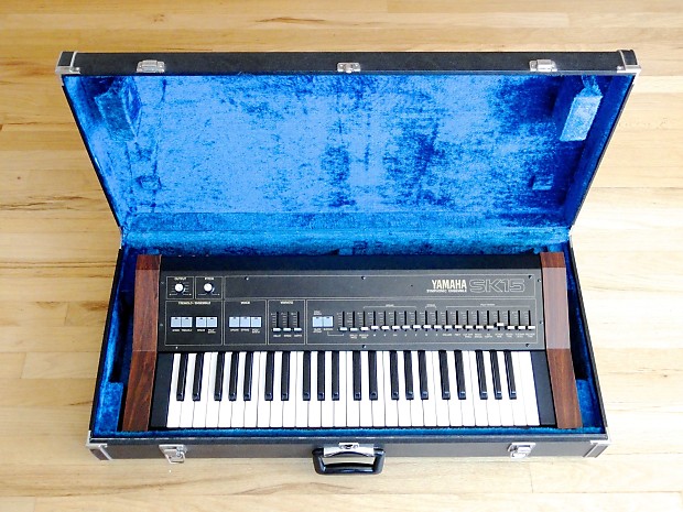 1970s Yamaha SK15 Symphonic Ensemble Vintage Analog Keyboard