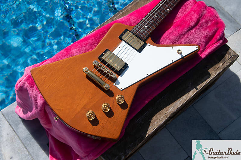 Rare 2001 Gibson USA Limited Edition Explorer '76 - Special Yamano Order w  Clapton Cut - Made in the USA