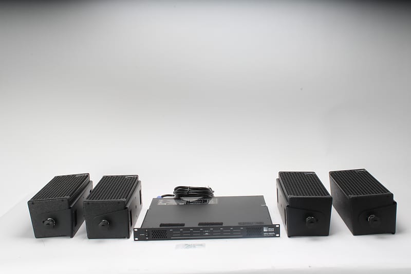 Meyer Sound MPS-488Pp PSU Power Supply With 4x UP-4XP Speakers + Mounts  			