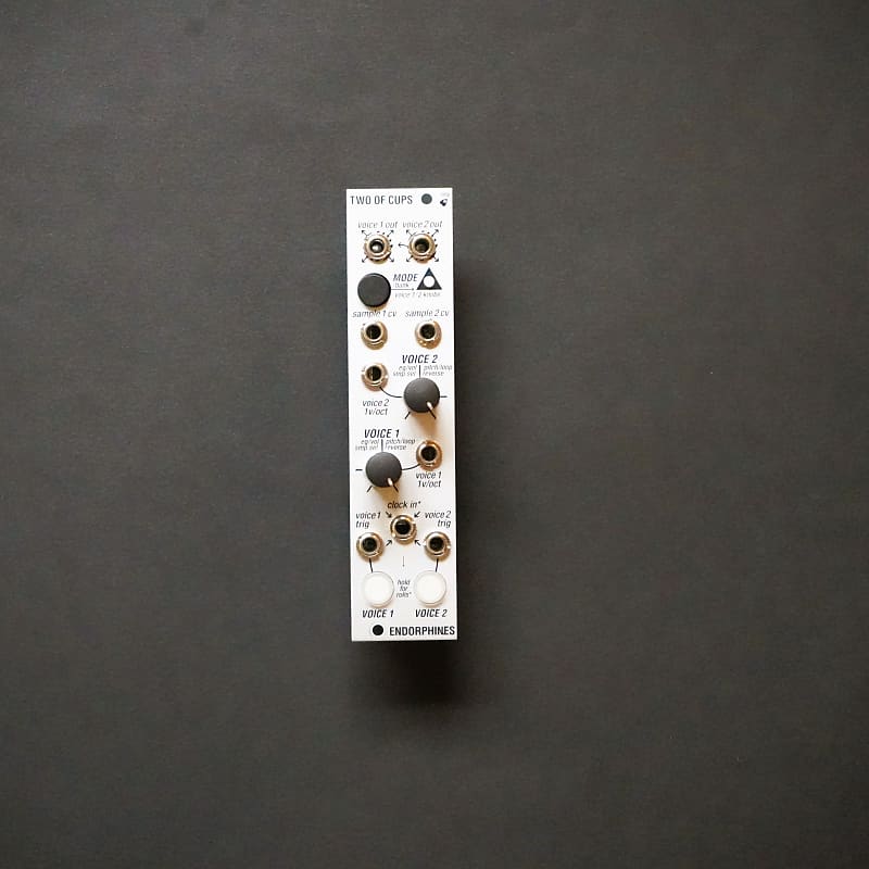 Endorphin.es Two Of Cups Eurorack Dual Sample Player Reverb UK
