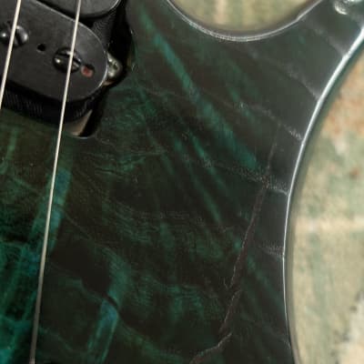 Skervesen Shoggie 7 FF NTB Neck Through - Ghost Green Tung Oil image 20