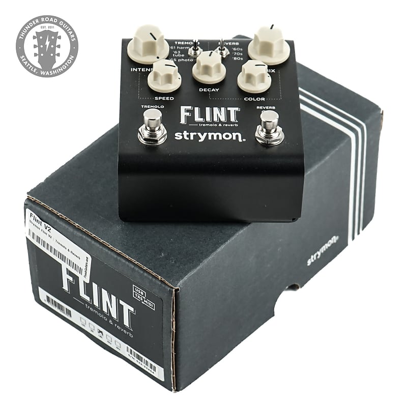 strymon FLINT 中古 strymon USED 中古 FLINT V2 Tremolo＆Reverb ｜イケベ楽器店