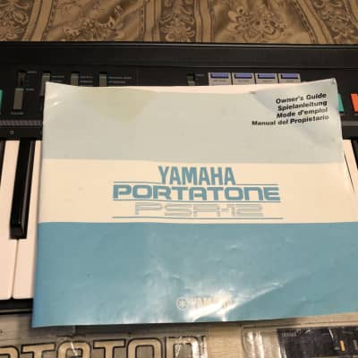 Yamaha PSR-12 with original box, music stand and manual. image 5