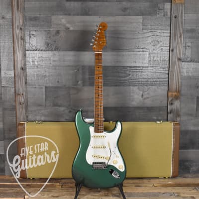 Fender Custom Shop '58 Stratocaster - Aged Sherwood Green Metallic with Hard Shell Case image 21