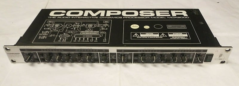 最も優遇の behringer MDX2000 ダイナミックプロセッサー コンプレッサー 配信機器・PA機器・レコーディング機器