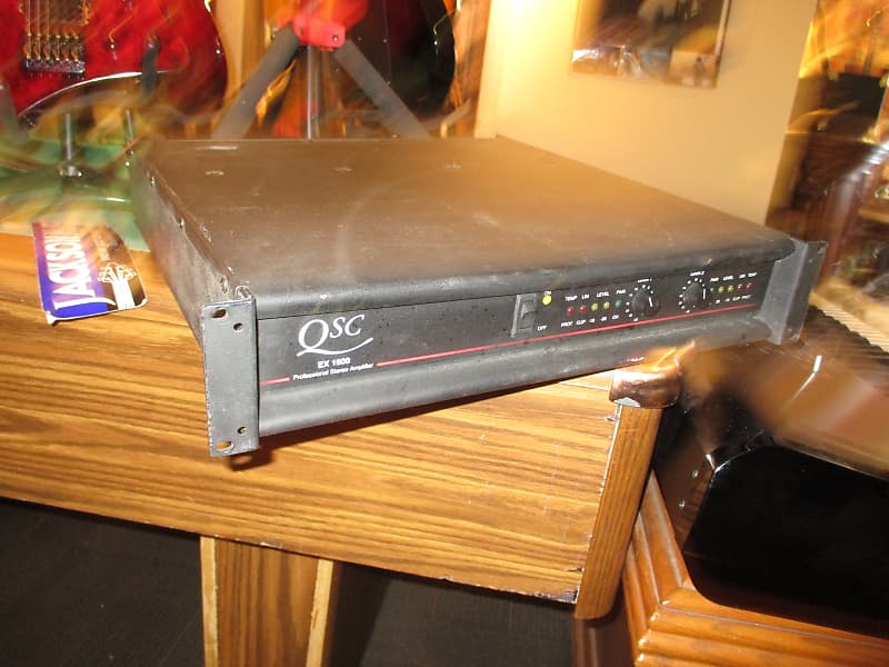 QSC EX-1600 600 Watt Stereo Power Amp | Reverb