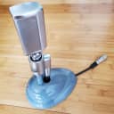 Vintage 1957 Shure 330 Ribbon Microphone  w/ S-36 Desk Stand And Cable.
