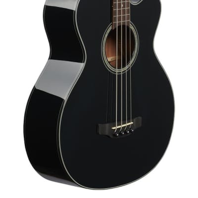 Takamine GB-30CE Acoustic Electric Bass Black image 9