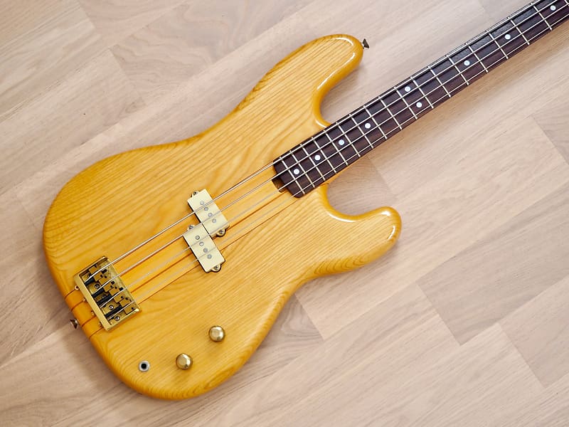 1970s Fernandes BO-50 Vintage Neck Through P Bass Natural