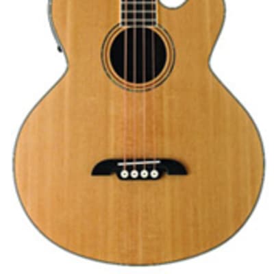 Alvarez AB60CE Acoustic Electric Cutaway Bass Guitar Natural for sale