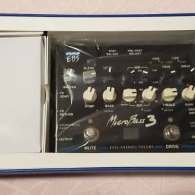 EBS MicroBass 3 Bass Preamp | Reverb