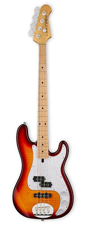 LAKLAND Skyline 44-64 Deluxe Bass, 4-String - Flamed Maple | Reverb