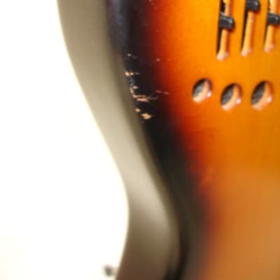 1998 Godin Multiac Nylon Acoustic Electric Guitar, Sunburst w/ Bag image 6