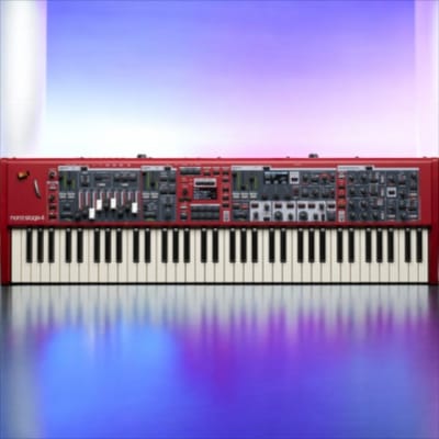 Nord Stage 4 Compact 73-Key Digital Stage Keyboard, 73-Key, Semi-Weighted Waterfall, Professional Stage Keyboard