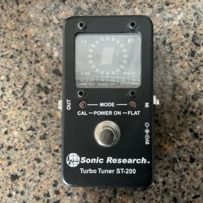 Sonic Research Turbo Tuner ST-200 Effect Pedal Demo - YouTube