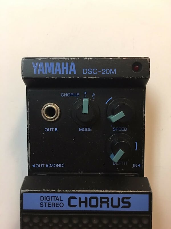 Yamaha DSC-20M Digital Chorus Rare Vintage Guitar Effect