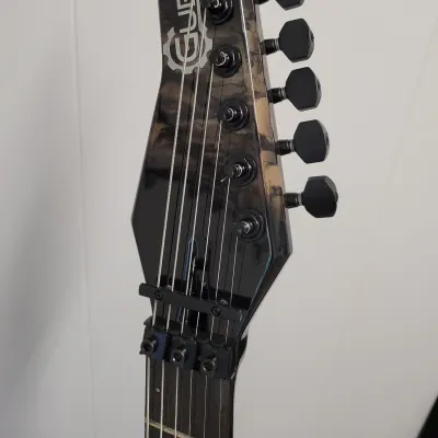 NEW Guerilla M-SR6FR - 6 String Custom Made Guitar w/Floyd - Blackheart, w Premium Carbon Fibre Case image 4