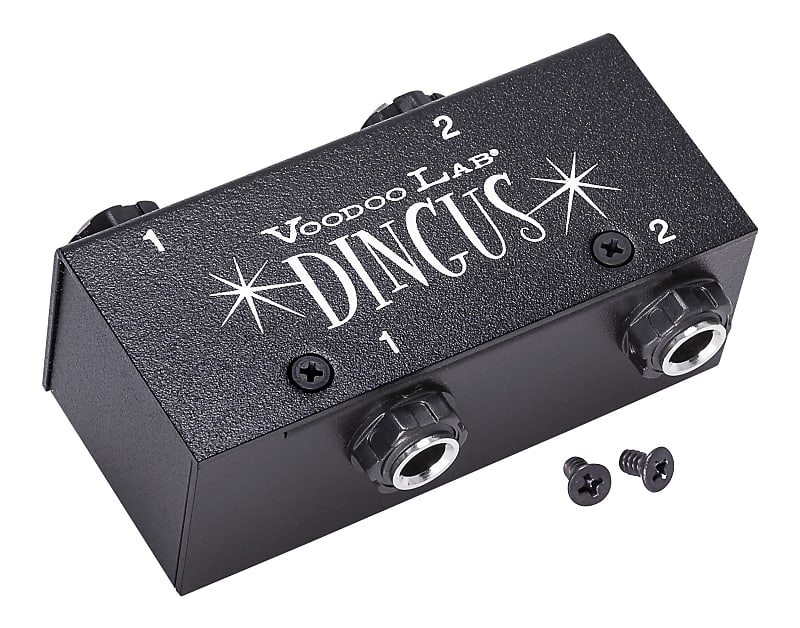 Voodoo Lab Dingus Dual 1/4" Feed-Thru For Dingbat Pedalboards - Free Shipping to the USA image 1