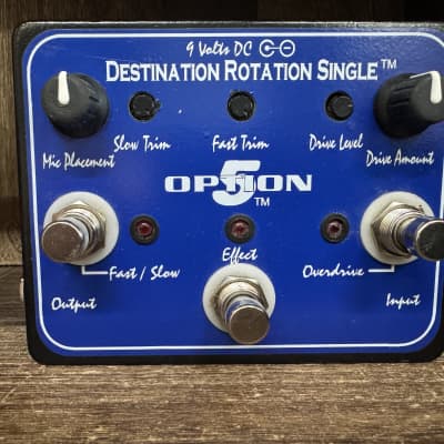 Reverb.com listing, price, conditions, and images for option-5-destination-rotation-single
