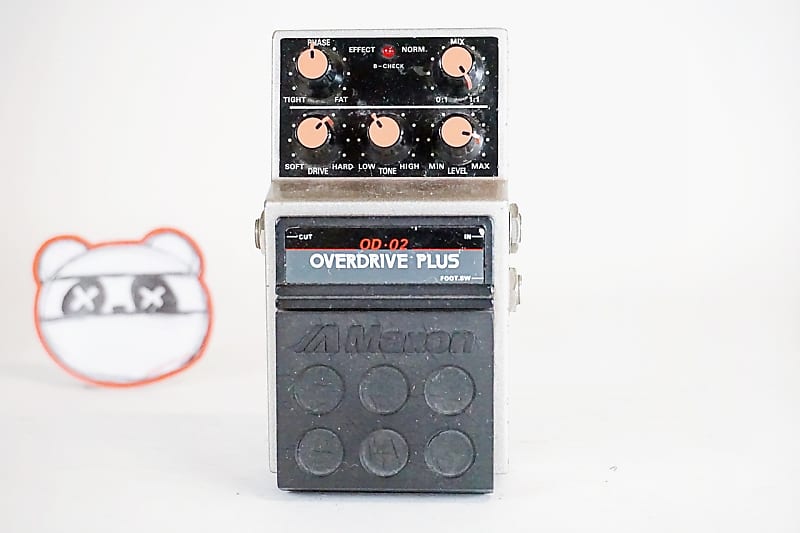 Maxon OD-02 Overdrive Distortion | Vintage 1980s (Japan)