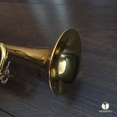 1956 Martin Imperial trumpet, mutes, Mt Vernon mouthpiece | Gamonbrass image 5