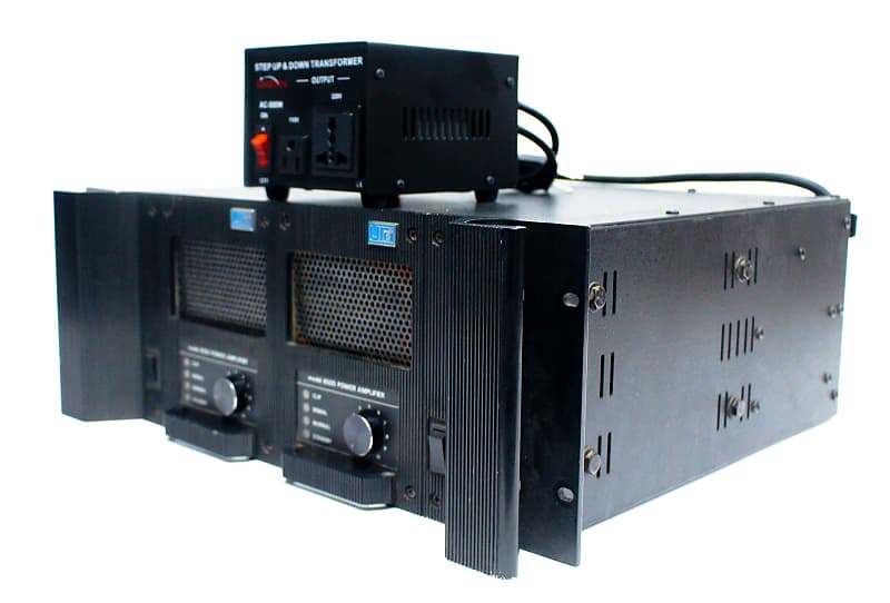 Urei Model 6500 2 Channel Power Amplifier with Simran AC-500W Transformer