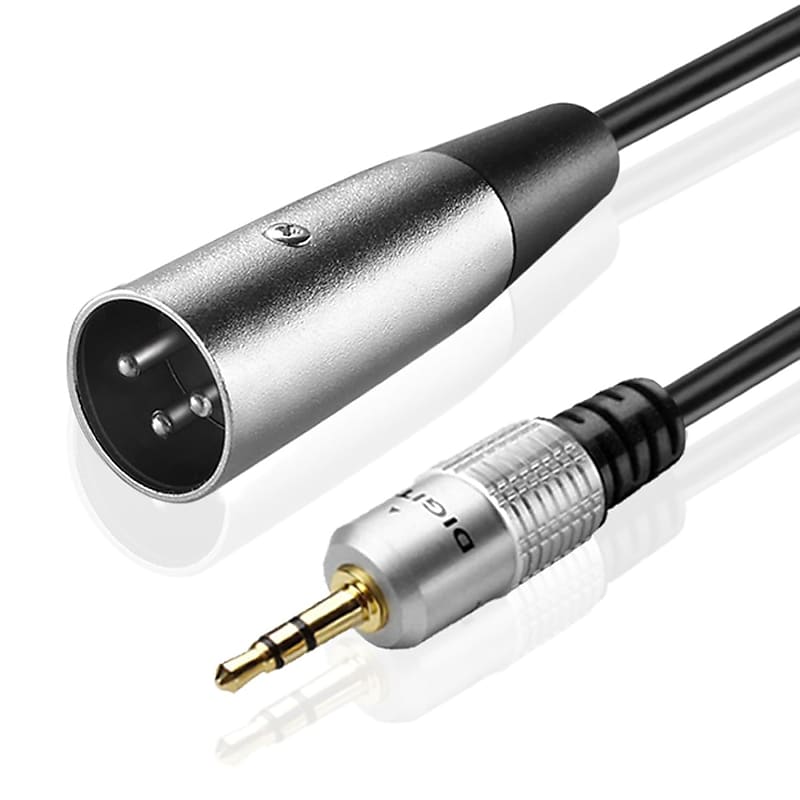 10FT/3M 3 Pin XLR Connector Female to 1/8 3.5mm Male Stereo Jack  Microphone Audio Cord Cable Stereo Mini Jack AUX Cord Audio Cable