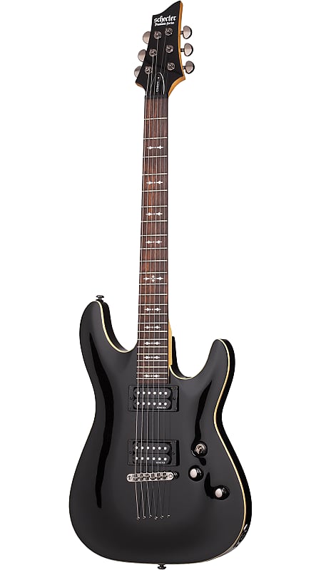 SCHECTER Omen 6 E-Gitarre in Gloss Black image 1