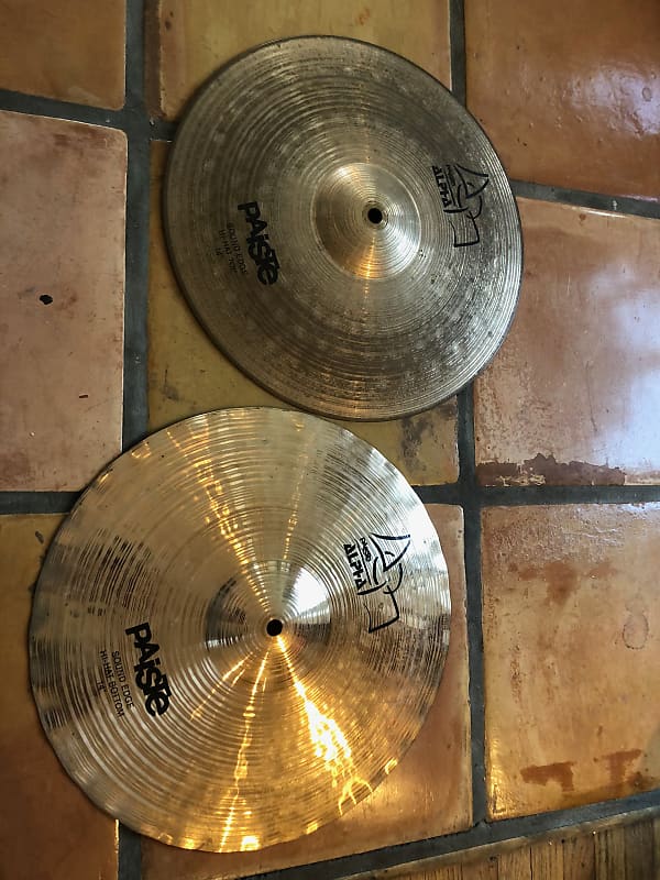 Paiste alpha hi hats 14" Reverb