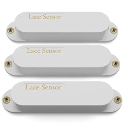 LACE Sensor Gold Single Coil Pickups (3 Pack) - White image 2