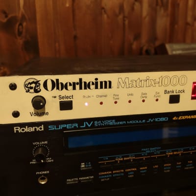 Oberheim Matrix 1000 1987-1994 White Face Later Production Analog Polysynth Synthesizer Vintage