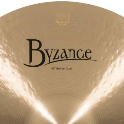 Meinl Cymbals B18MC Byzance 18-Inch Traditional Medium Crash Cymbal (VIDEO) image 4