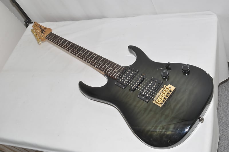 Ibanez RXシリーズ　ブラック/グリーン Fujigen ibanez RX series MADE IN JAPAN 95 Electric Guitar