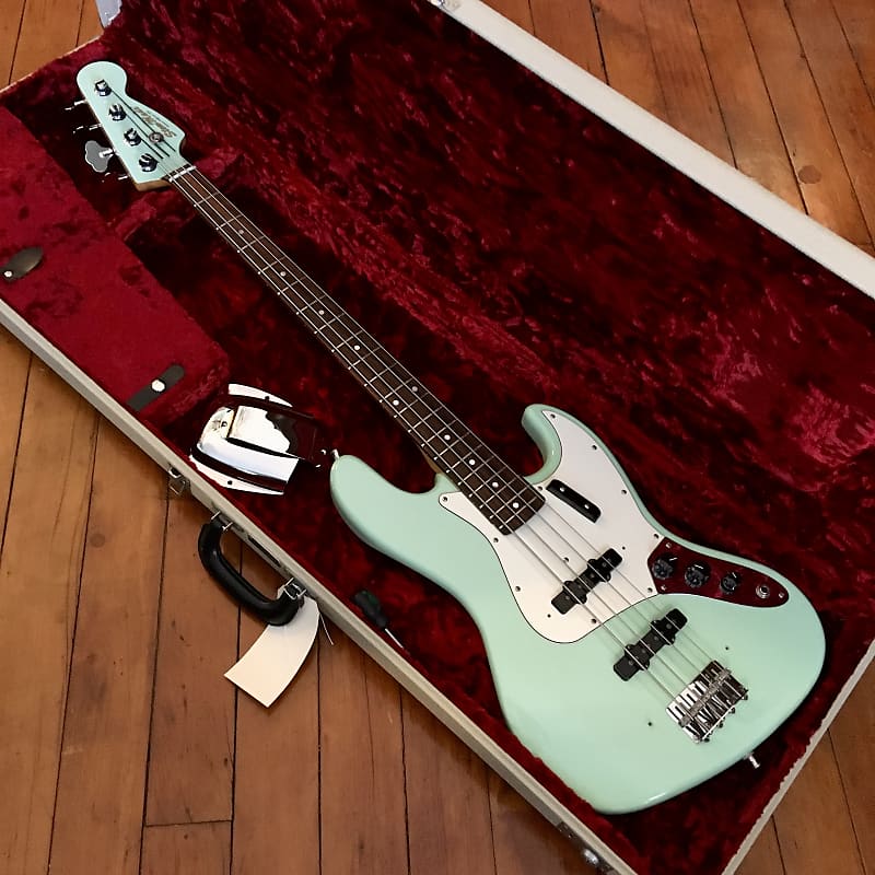 StewMade Jazz Bass 2001 Surf Green