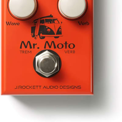 J. Rockett Audio Designs Tour Series Mr. Moto Tremolo Guitar Effects Pedal for sale