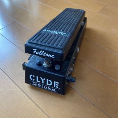 Fulltone Clyde Deluxe Wah -Last Version with buffer  - Black for sale