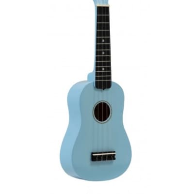 De Salvo ukulele soprano UKSBS azzurro con borsa for sale