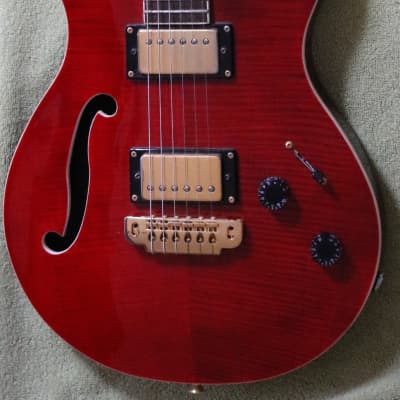 Haywire Custom Guitars 335-Strat 2006 - Cherry image 7
